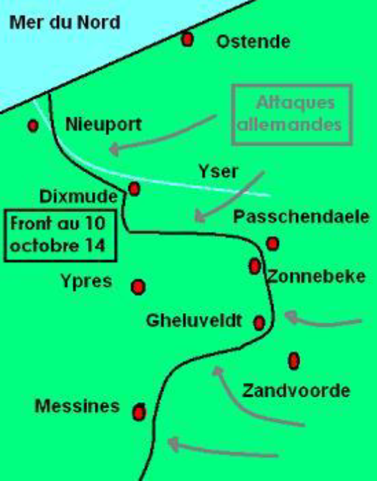20 octobre au 22 novembre 1914 : La première bataille d’Ypres . 905efff4066a17f2-b1068
